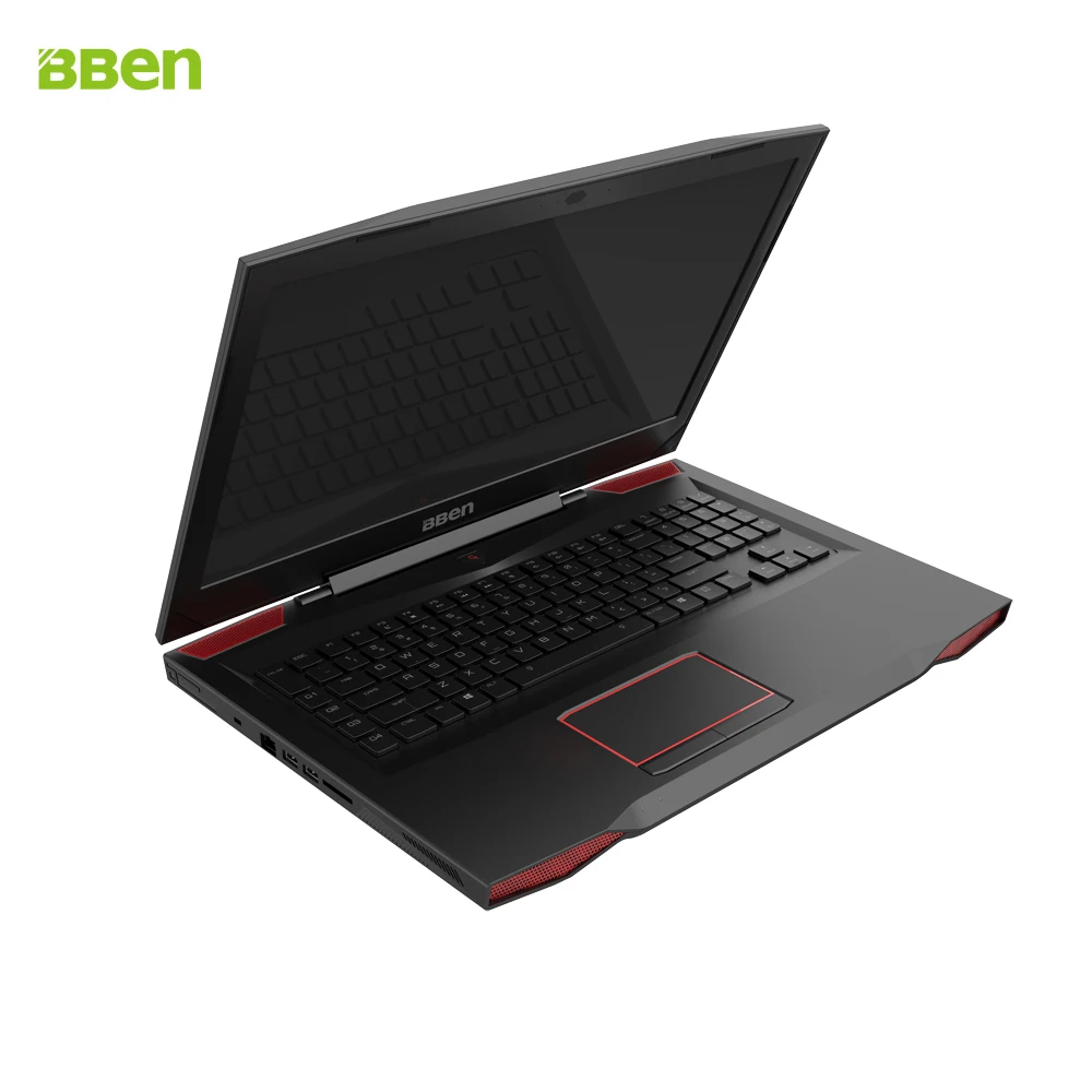 Bben G17 игровой ноутбук NVIDIA GTX1060 Intel i7-7700HQ 7th Gen. Kabylake 17,3 дюймов pro windows10 Лицензированная DDR4 ram