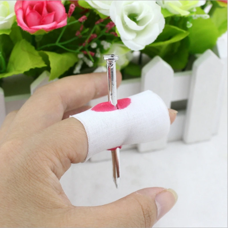 

Retails Nail Through Finger New Trick Toy Dito Trafitto Funny Trick Wear Refers To Nail Magic Props