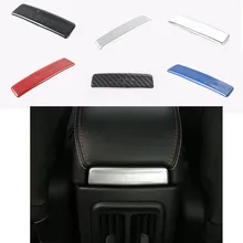 Back box armrest for Jeep Compass 2017 black bright matte carbon fiber red blue