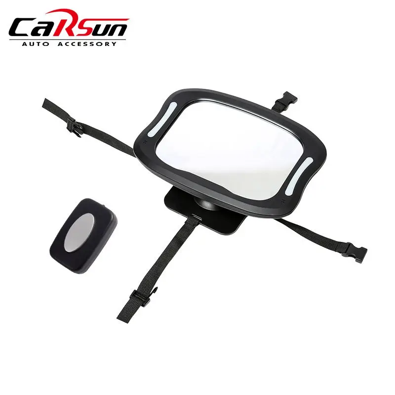 

Car Safety Back Seat Rear View Baby Mirror with LED Light for Night Facing Ward Child Infant Care Monitor Auto Accessories