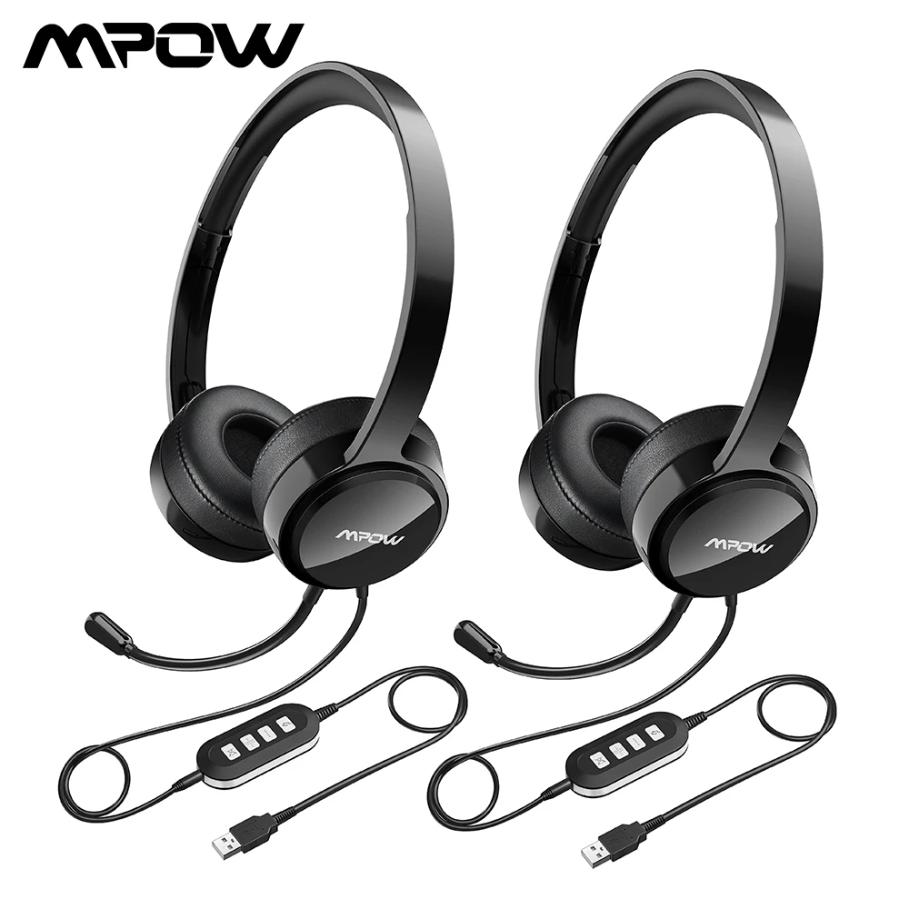 Проводные наушники Mpow PA071 2 шт. гарнитура с шумоподавлением звуковая карта разъем