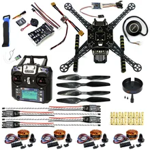 DIY FPV Drone Kit Welded S600 4 axis Aerial Quadcopter w/ Pix2.4.8 Flight Control GPS 7M 40A ESC 700kv Motor FS-I6 TX RX