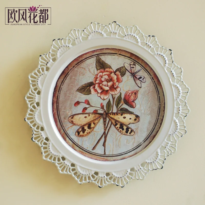 Hanging Plate Wall Of Ceramic Mural Decoration Living Room