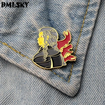 

DMLSKY 20pcs/lot Game of thrones Metal Brooch badge Women and Men Enamel Pins Brooches for Clothes Bags Collar Pin Jewelry M3162