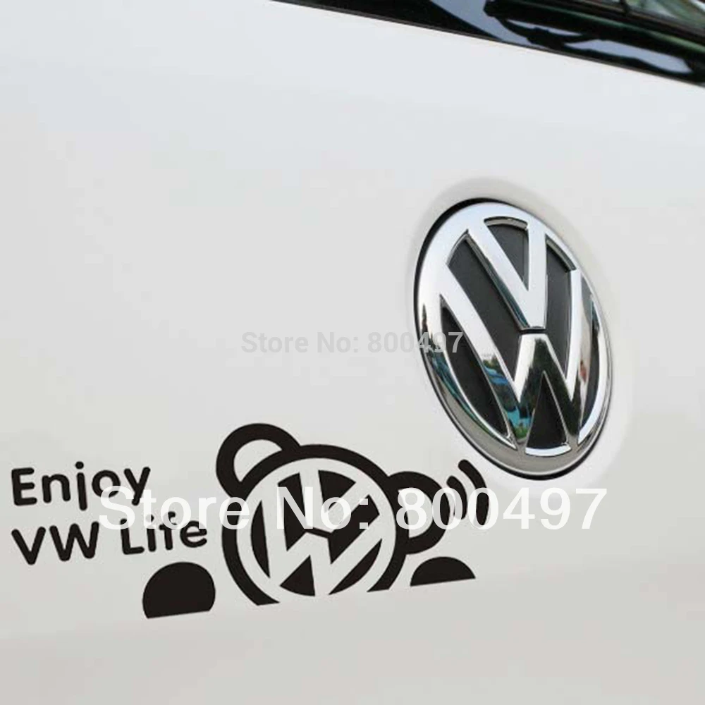 line Shop Newest Design Funny Car Stickers Car Decal Enjoy VW Life for T Volkswagen VW Golf Touareg Tiguan Jetta Sagitar