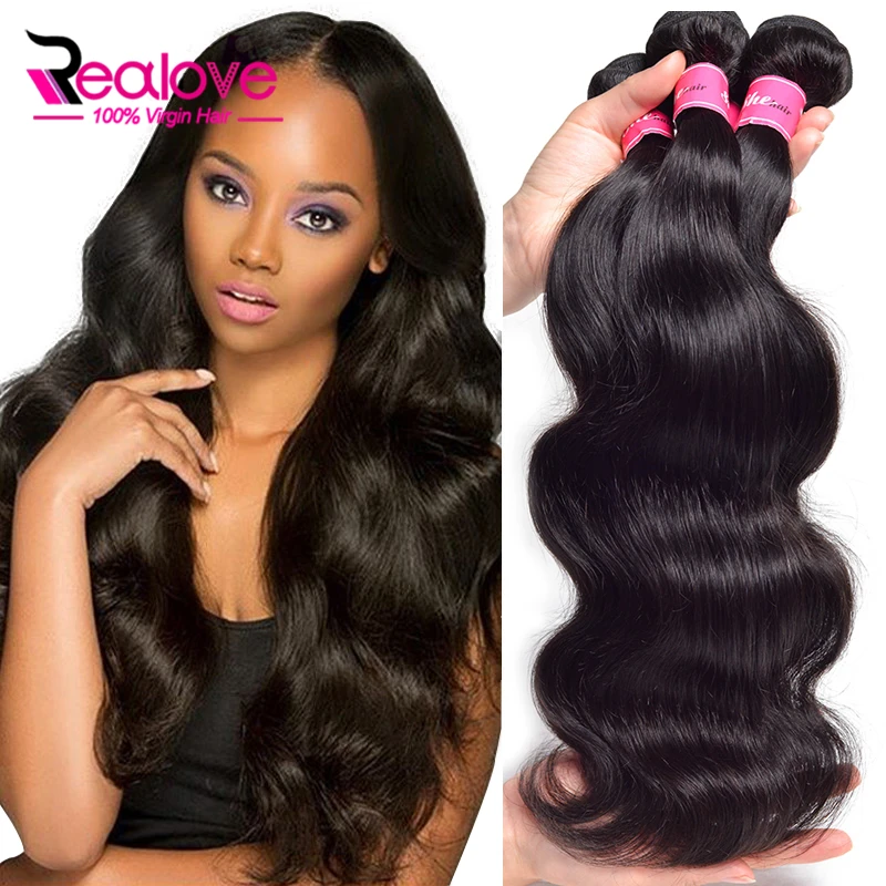 Indian Virgin Hair Body Wave 3pcs Lot Unprocessed Raw Indian Hair
