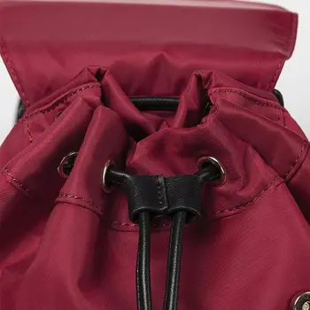 

THINKTHENDO Women Nylon Small Backpack Travel Schoolbag Casual Daypack School Backpacks School Bags for Teenage Girls