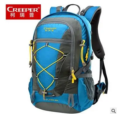 

2016 CREEPER 40L mountain Travel bag Knapsack Men Mountaineering Backpack Men Waterproof Nylon Climbing Bag Rucksacks Women