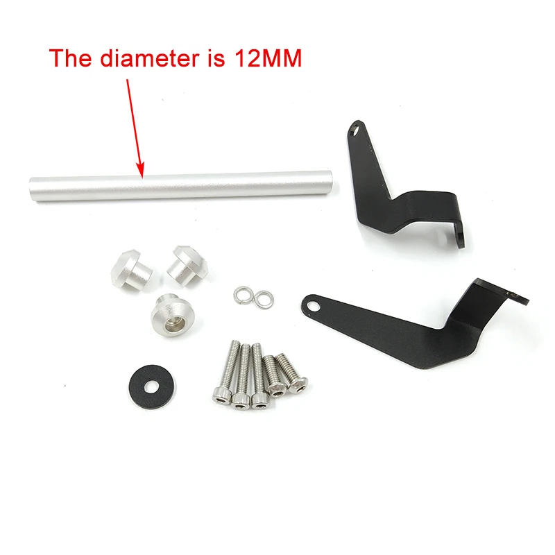 GPS Smart Phone Navigation Mount Mounting Bracket 12mm Adapter Holder For Ducati Multistrada 950 1200S 1200 Enduro  2015 2016 2017