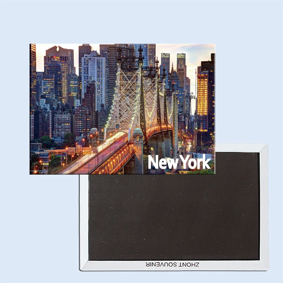 

Cities Bridge in a large New York Fridge Magnetic 24307