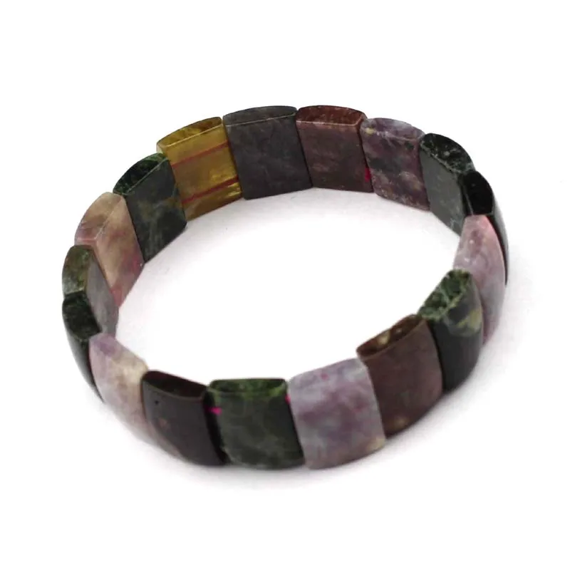 natural tourmaline stone beads bracelet natural energy stone bracelet DIY jewelry for woman wholesale !