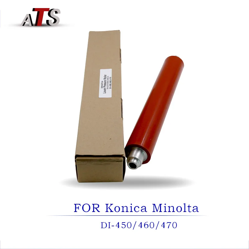Rolo de Pressão de Fusão para Bizhub Menor Rolo Fusor Konica Minolta di 460 470 450 550 Copiadora Compatível Di460 Di470 Di450 Di550 6 High Quality Computador e Escritório