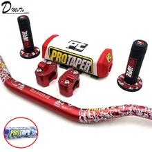 Руль для PRO Taper Pack Bar 1-1/" ручка бар колодки ручки Pit Pro Racing Dirt Pit Bike мотоцикл CNC 28,5 мм адаптер