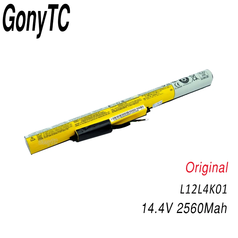 Оригинальный аккумулятор GONYTC L12S4K01 для ноутбука LENOVO IdeaPad Z500 Z500A Z400 Z400A P500 P400 Z410 Z510