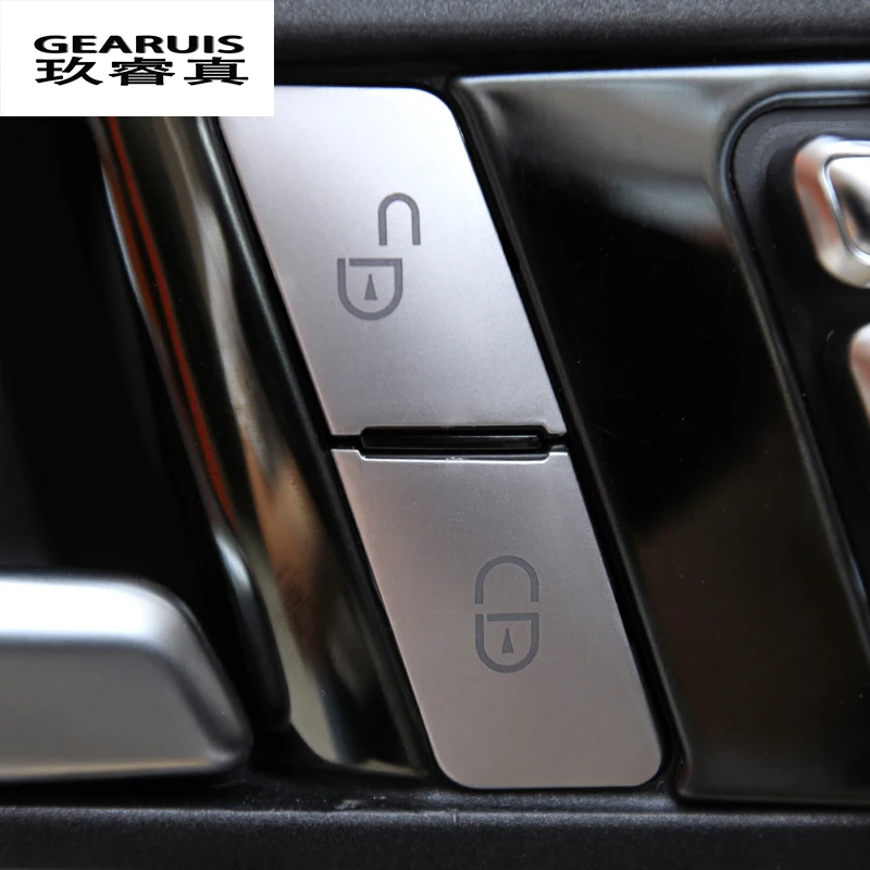 Автомобильный стиль сиденья Кнопка регулировки крышки Sitcker для Mercedes Benz A B C E класс W204 W212 GLA X156 Cla C117 GLE W166 ML GL GLS X166
