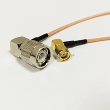 Модем коаксиальный кабель RP-SMA штекер под прямым углом к штекер TNC правый угол кабель RG316 15 см " адаптер РФ косичка