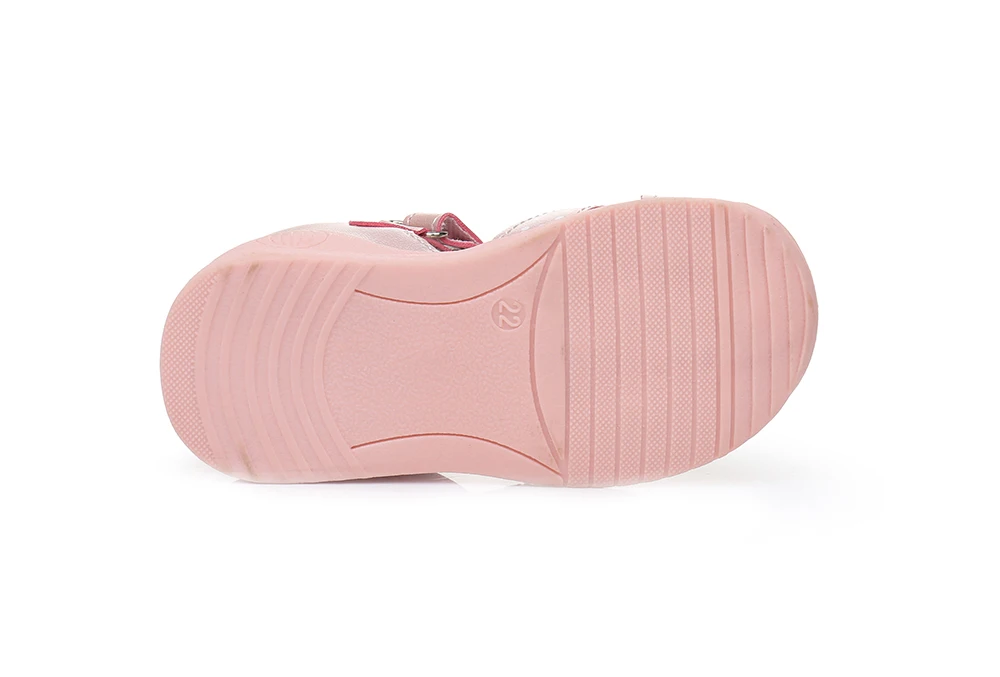 Apakowa/летние блестящие сандалии с закрытым носком для маленьких девочек; для маленьких детей; для пляжа, путешествий, свадьбы, вечеринки; модельные туфли с супинатором