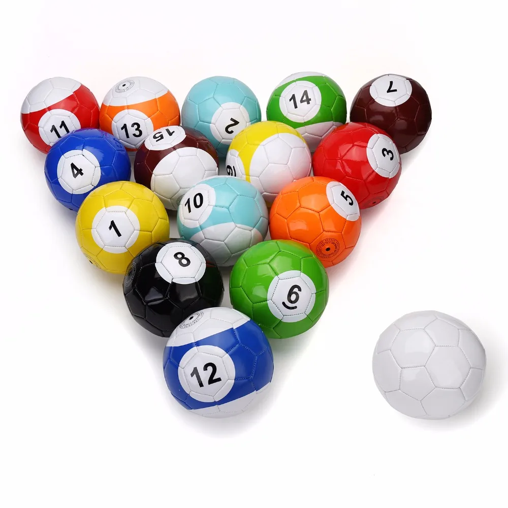 5 #16 шт. Gaint Snook Ball Soccer 8 дюймов в игре Snookball огромный Бильярд бассейн Футбол включает