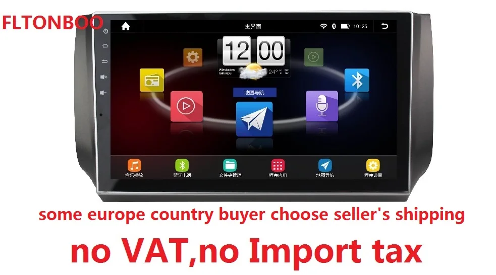 

10.1 inch 1024 x 600 quad core Android 7.0 for NISSAN SYLPHY 2012 ,car deckless gps navigation,3G,BT,Wifi,