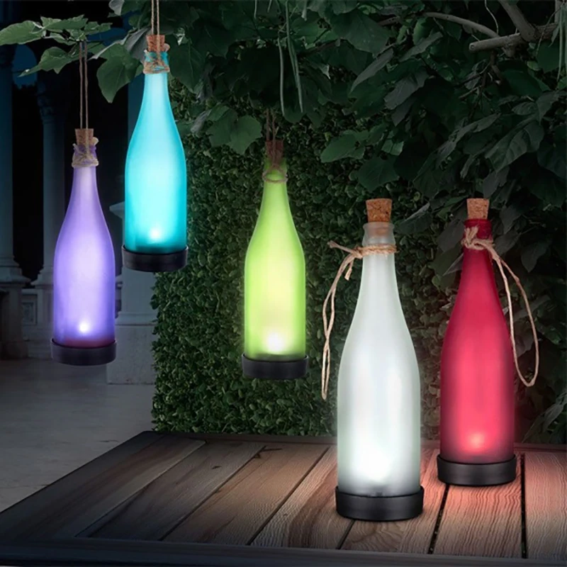 Outdoor Waterproof Solar Bottle Pendent Lamp On The Tree Led Outdoor Waterproof Solar Bottle Pendent Lamp On The Tree Led Plastic Shape Decoration Light In Lamps From Lights Lighting