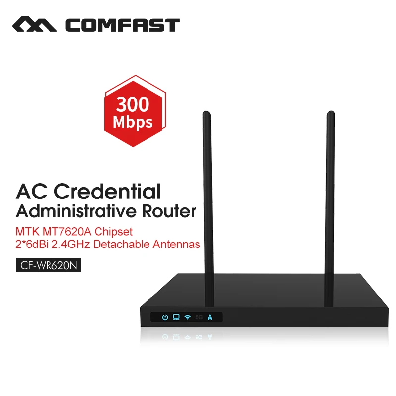 

300mbps wireless router wi-fi range extender repetidor wifi-amplifier access point through wall dual 7dbi antenna COMFAST WR620N