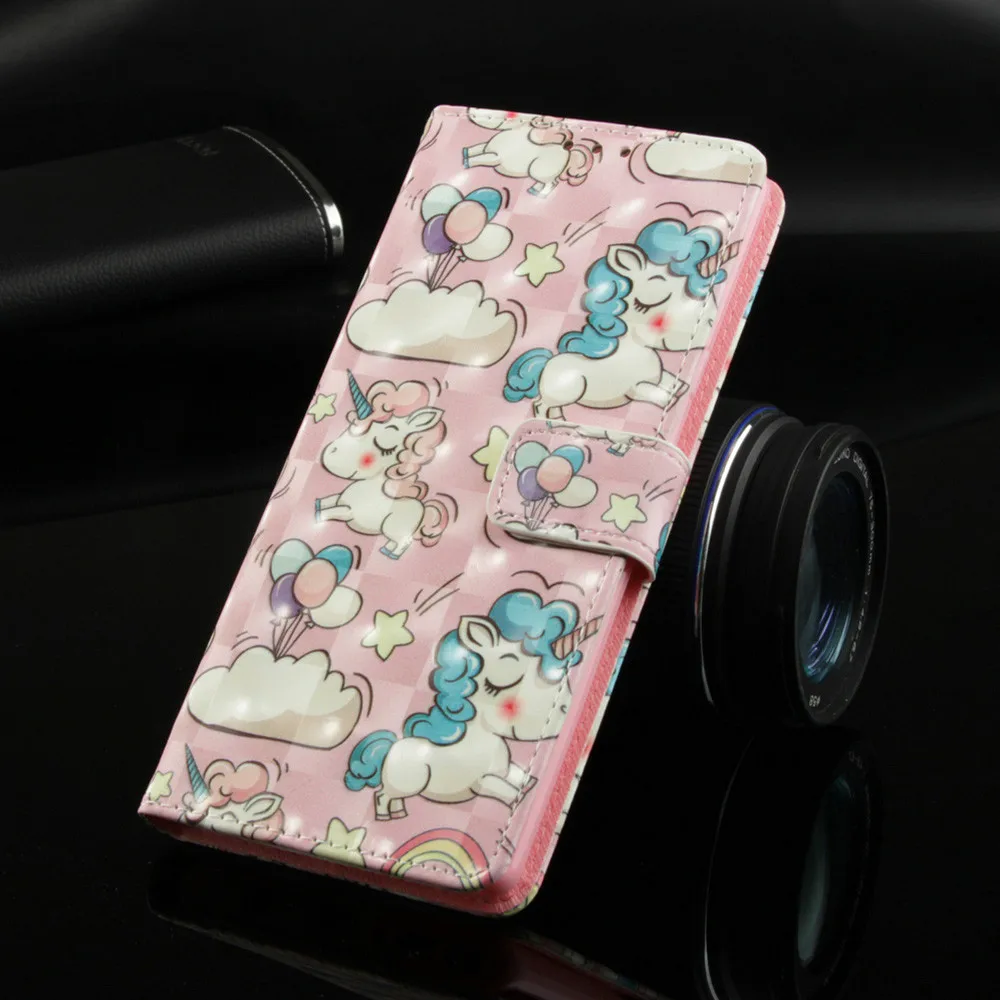 

Lucky Unicorn for Samsung Galaxy S7 Edge Magnetic Wallet Holster Shll Samsung Galaxy S7 S7edge G930f G930fd G935f G935fd Pu Cas