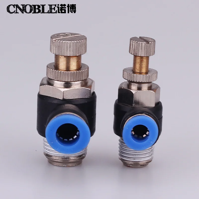 10Pcs/lot Pneumatic throttle valve SL series pneumatically Quick