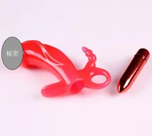 For adult Mini vibrator Stimulate Clitoris Sex Products For Female, Finger Shoe Sex Toys For Women