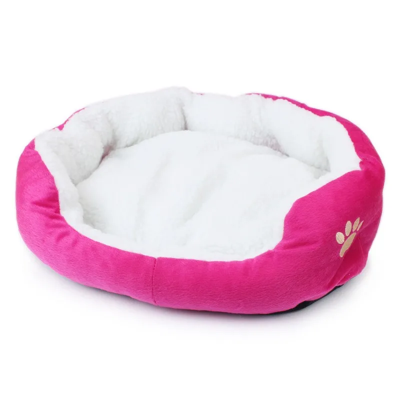 Cheap Warm Soft Autumn Winter Pet Cat Litter for Puppy Rabbit Small Dog Beds Nest Sleeping Bedding Lounger Sofa Mattress Kennel