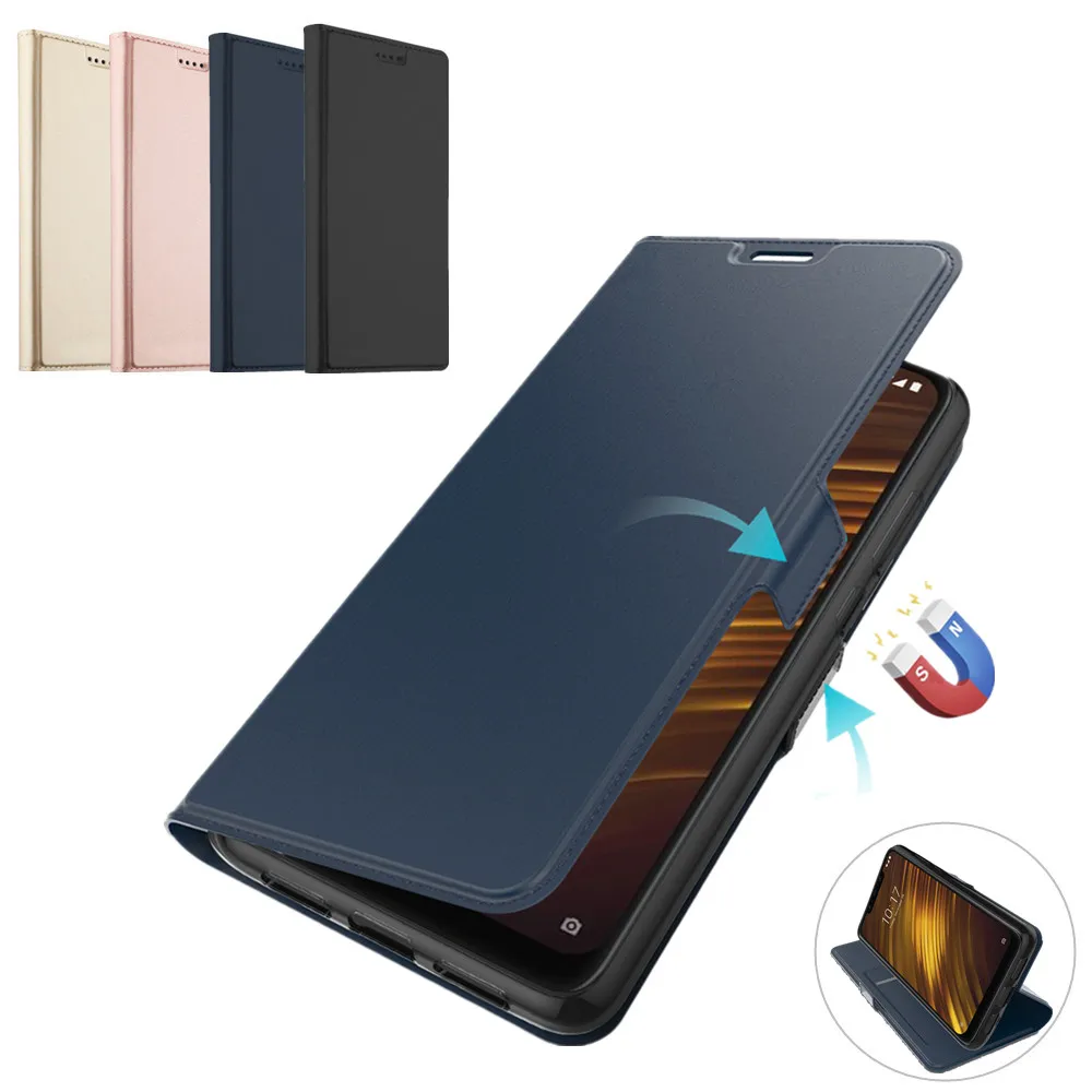 

For Xiaomi Redmi Note 7 8 Pro Case Leather Wallet Flip Stand Cover for Xiaomi Pocophone F1 Mi 9T CC9 Pro Mi Note 10 Case Card