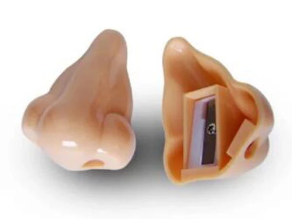 12-Pieces Nose Shape Pencil Sharpeners by Rhode Island Novelty-1