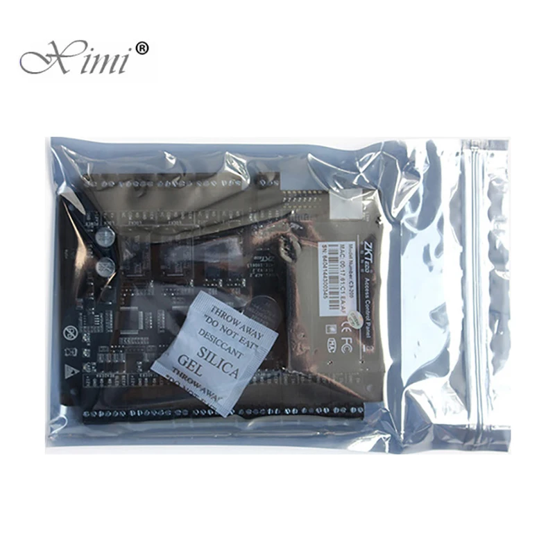 TCP/IP Network C3-200 Two-door Two-Way Access Control Panel With Weigand Input ZK Access control Board With Free Software