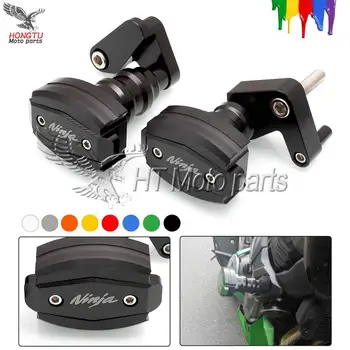 

Motorcycle CNC Frame Sliders Crash Protector Motobike Falling Protection For Kawasaki Ninja ZX10R ZX-10R 2008 2009 2010