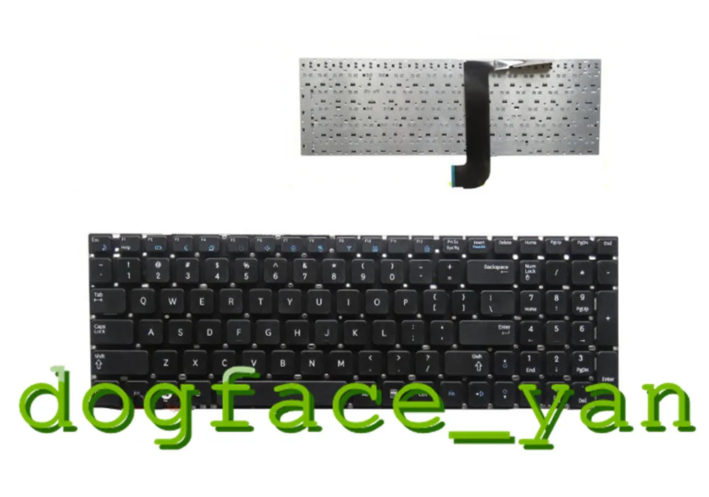 

English Keyboard for Samsung NP-SF511 NP SF510 RF510 RF511 QX530 RF530 SF511 SF510 laptop keyboard US
