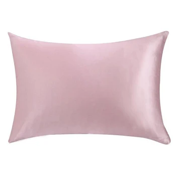 

22 Momme Silk Pillowcase 100% Nature Mulberry Silk Pillow Case Cover with Hidden Zipper 5 Colors Soft Healthy Satin Pillowcase