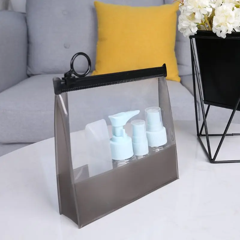 

Fashion Women Small Travel Cosmetic Makeup Bag Lady Girls Mini Toiletry Case Transparent Pouch Wash Organizer Storage Handbag
