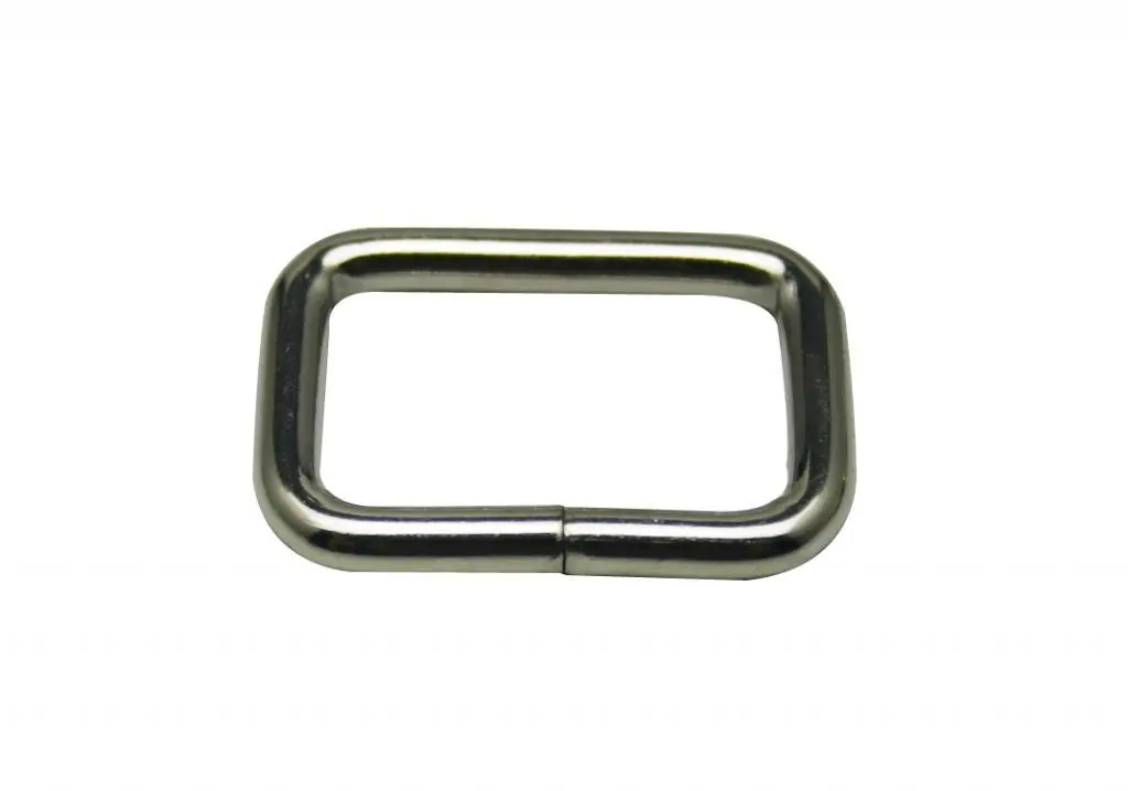 20pcs Metal Rectangle Buckle for Shoes / Belts / Bags Strap Metal Shoes Buckles Clips Sewing
