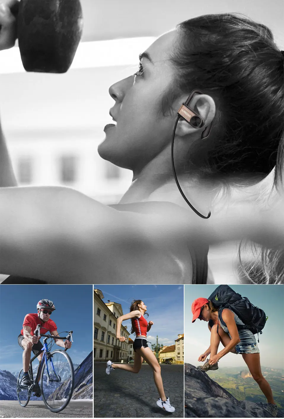 ALANGDUO Bluetooth Earphone wireless headphone G7 Plus English version headset earbuds with mic sports bluetooth earphones (7)