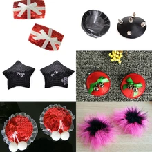 1 пар/лот для женщин, повторное использование, самоклеющиеся сексуальные кружевные круглые наклейки на грудь, аксессуары для груди со стразами, накладки на соски