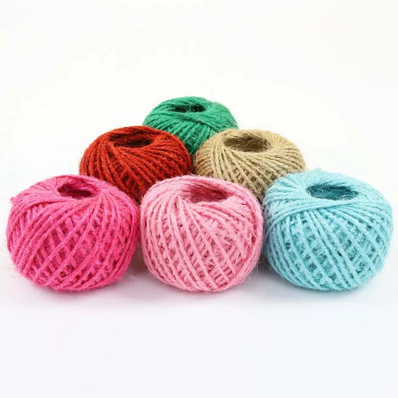 

2mm*30m Colorful Rope High Tenacity Eco-Friendly Vase Album DIY Supplies Party Christmas Hanging Decorations 6A1194