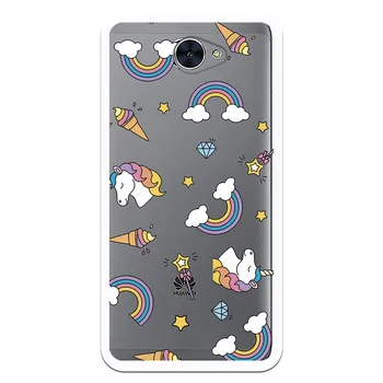 

Stand case costume drawing Unicorns Frozen WP009 for Huawei Y7