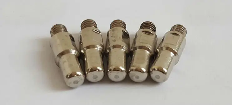 100PCS Trafimet S45 Plasma cutting torch consumables parts PD0116-08 Tip & PR0110 Electrode Internal thread connection