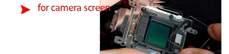 pet tape for camara screen