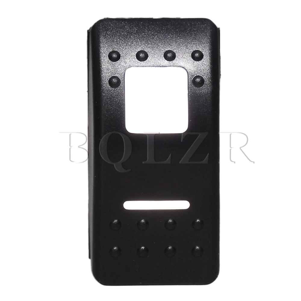 

BQLZR DC12-24V Waterproof Fire-retardant 5pin Rocker Switch ON-OFF Dual White LED