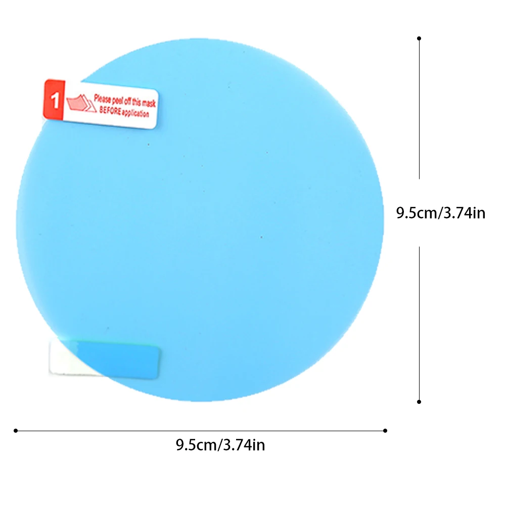 2 шт. Автомобильное зеркало заднего вида Водонепроницаемая и противотуманная непромокаемая пленка боковое стекло пленка различные размеры Технические характеристики