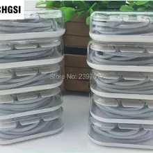 Szaichgsi 1 м белый 8pin синхронизации данных адаптер Зарядное устройство USB кабель для iPhone 5 6 7 IPad с кристально коробка пакет 500 шт