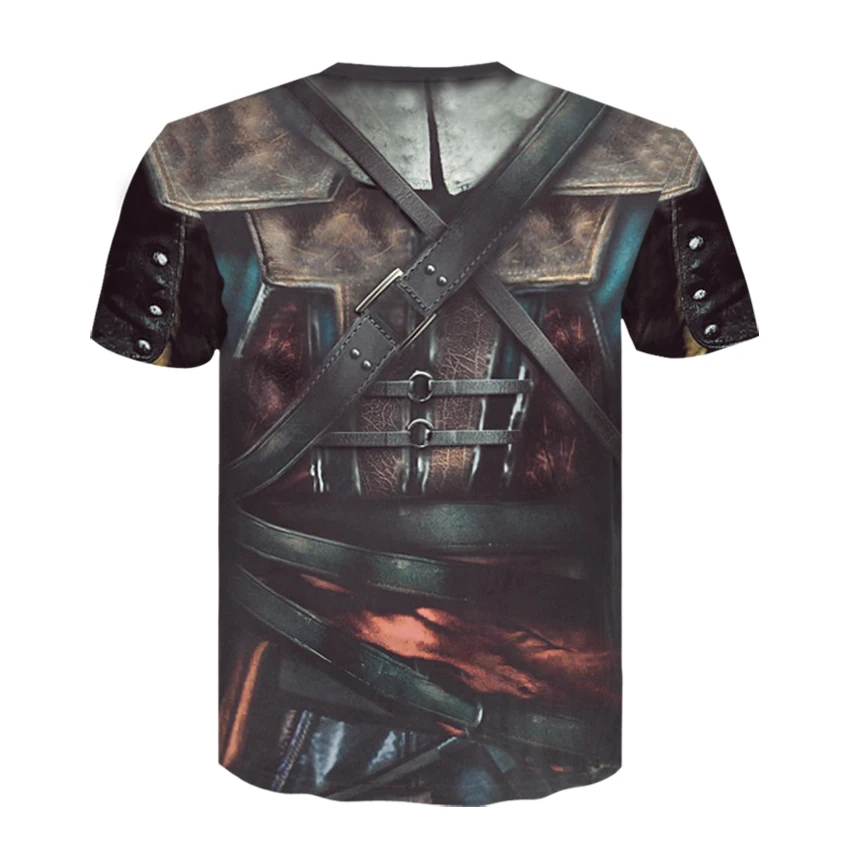 DT-213-T恤短袖模板-后