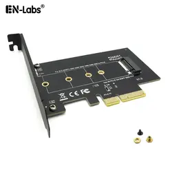 M.2 NGFF SSD M ключ NVME PCIe x4 добавить на карту адаптер w/Full-кронштейн профиль-поддерживает m.2 PCIe 2230, 2242, 2260 и 2280