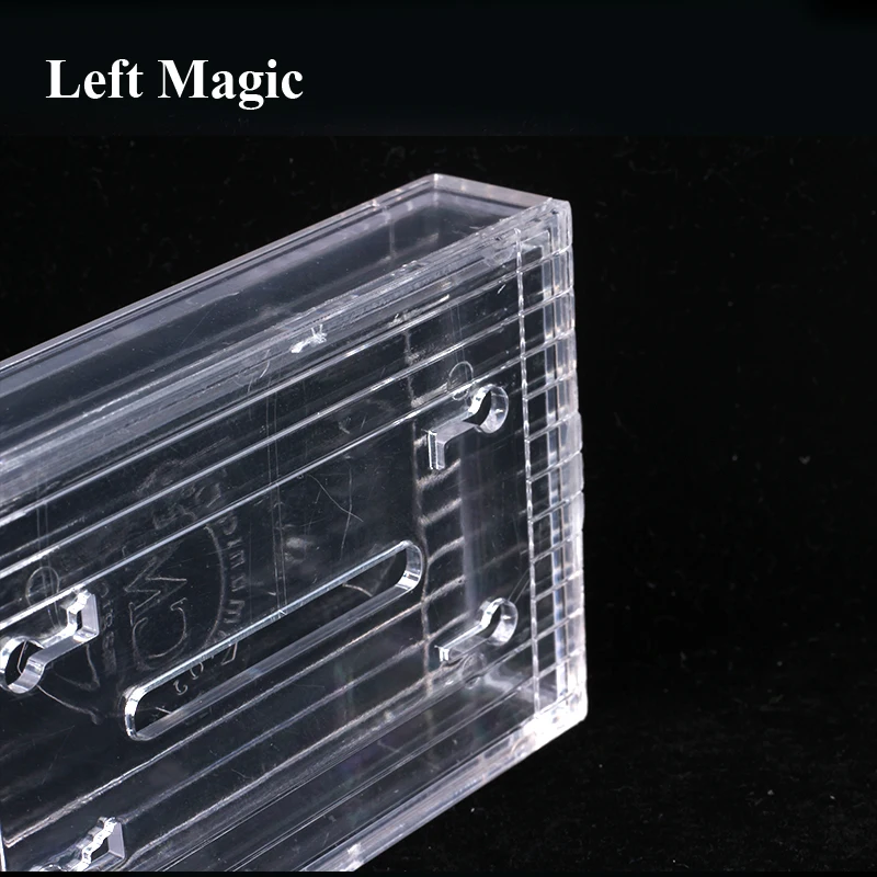 New Transparent Magic Box Magic Tricks IQ Box Cannot Be Opened Close-Up Stage Magic Props Educational Toys