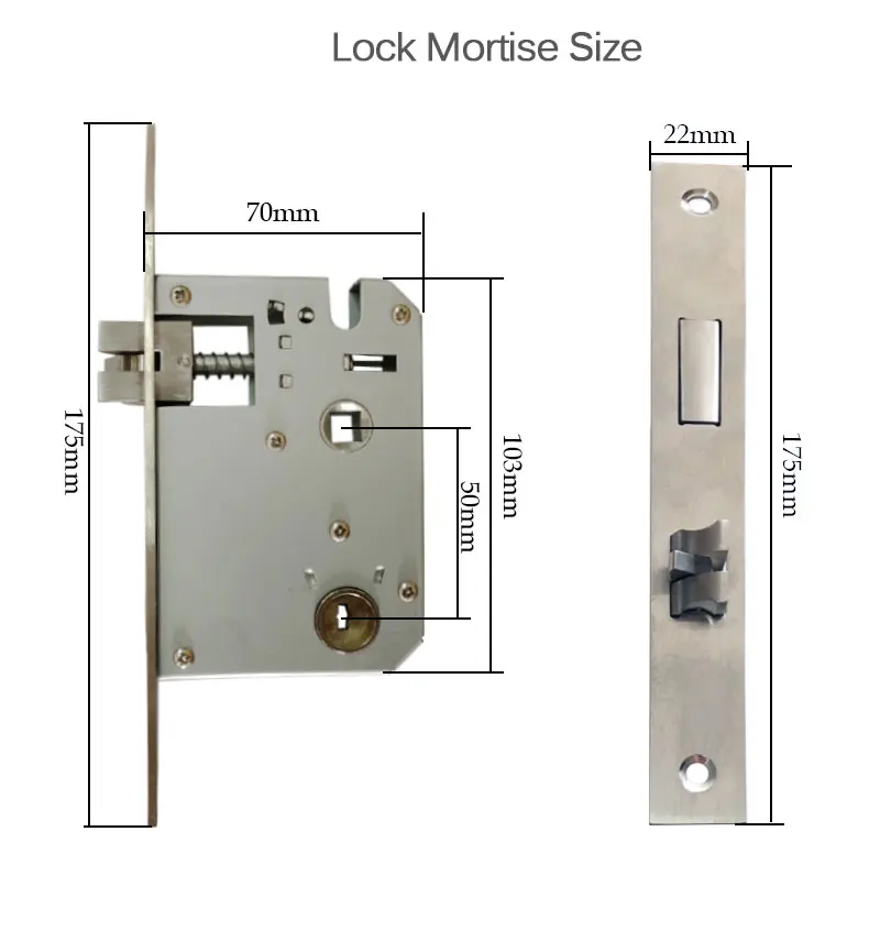 Lachco 2019 Biométrico Eletrônico Fechadura da Porta de Impressão Digital Inteligente, Código, Cartão, Chave Touch Screen Digital Password Lock para Casa L18008s 12 chave de tela sensível ao toque bloqueio
